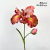Pintura a Óleo Galho Curto Íris de Duas Cabeças Alice Flor Artificial Transfronteiriça High-End Mesa de Jantar Ornamentos de Flores Artificiais Decoração de Casa