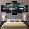 Pavilhão de Arte Alta Definição Carro Carro Pintura Decorativa Pintura em Spray Estrutura Interna de Madeira Multi-link Casa Escritório WISH AliExpress