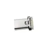 TYPE-C16p base de placa de goma negra en línea SMT en línea conector USB extendido de 15.0 base vertical