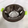 Carcasa de Cuerpo de Lámpara de Superficie Curva de Aluminio Hotel Dormitorio Pasillo Foco Empotrado Oculto Carcasa Ligera y Delgada Exclusivo de Fábrica