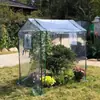 Estufa de Plantas Sala de Flores à Prova de Vento e Chuva Cobertura de Isolamento para Estufa de Jardim Externa para Casa Pátio de Inverno Estufa de Jardim Solar