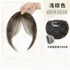 Flequillo Pelo Artificial Reemplazo de Cabello Femenino Pelo Artificial Ligero y Delgado Reemplazo de Cabello Línea del Cabello Flequillo Falso en Forma de Ocho