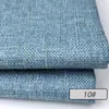 Tecido Espesso de Linho Sintético, Tecido de Algodão e Linho para Estofamento de Sofá, Capas de Almofada, Toalhas de Mesa, Capas de Carro, Almofadas de Assento, Reforma de Bagagem, Estofamento Macio, Luxo Leve