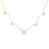 Nuevo estilo, collar con colgante de circonita de amor, sencillo y combinable con todo, cadena de clavícula en forma de corazón, joyería de moda a juego para el cabello a diario.