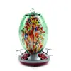 Alimentador de Colibríes, Comedero para Pájaros, Suministros para Mascotas, Suministros de Jardín, Alimentador de Agua y Comida para Colibríes de Vidrio de Color