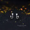 Pendientes de mujer 2026 nuevos y modernos de tachuela para el cartílago de la oreja, diseño de nicho, pendientes de alta gama, accesorios para el cuidado de perforaciones, compactos y versátiles