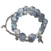 Pulseira Elegante de Luxo Leve Colorida Pedra Natural Chinesa Étnica Lótus Ruyi Estilo Nacional Pulseira Melhor Amigo Joia
