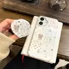 Funda de Teléfono Estilo Coreano Oso Chef Lindo Manzana 17Promax Adecuada para Película Estuche Duro Magnético 16Pro15Pro