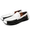 Zapatos de Frijol Primavera 2025 para Hombre Suela Suave Verano Transpirables Pulpo Zapatos de Hombre Británico Perezoso Slip-on Zapatos Casuales