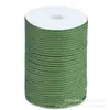 Paquete de 100m Paracord de 7 Hilos para Exteriores 4mm Hilo para Tejer Pulseras de Paracord Entusiastas Militares Paracord de Supervivencia de 7 Hilos