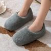 Zapatos de Confinamiento para Mujer para Todas las Estaciones, Zapatos Cálidos de Algodón para Otoño e Invierno, Suministros para Bebé, Pantuflas de Interior para el Hogar, Zapatos de Algodón con Raíces