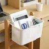 Cesta colgante retráctil, 38.1 cm de ancho, puede soportar 5 kg, no necesita taladrar agujeros, se puede colgar en el respaldo de la silla, para snacks, tienda de snacks nocturnos para estudiantes
