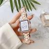 Adecuado para correa de reloj Apple Watch 7654SE, correa de cintura pequeña para mezclar y combinar con láser de Apple, juego de estuche para PC