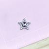 Más fácil para Combinar Aleación Completo Diamante Estrella de Cinco Puntas Pedrería Accesorios Metálicos DIY Accesorios para el Cabello Funda de Teléfono Móvil Agujero Accesorios para Zapatos