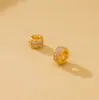 Espaçadores de Anel de Prata Esterlina S925 com Zircônia Inlaid Micro Dupla Fileira Contas Soltas Material para Colar de Mão de Cristal Feito à Mão com Contas