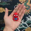 Llavero de Héroe Spider-Man 3D de Marvel Colgante de Muñeco 3D de Silicona Colgante para Equipaje Fuente de Muestreo Fábrica Mayorista