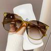 Óculos de Sol High-End 2025, Anti-UV, Óculos de Sol de Armação Grande Masculinos e Femininos, Óculos Personalizados Estilo de Rua Moderno Jt9004