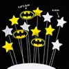 Vengadores Liga de Leyendas Spider-Man Decoración para Pastel Adornos Fiesta de Cumpleaños Infantil Tema de Superhéroes Inserts