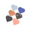 Marcador de Libro Grande de Cuero en Forma de Corazón Mini Portátil Regalo Clip para Página de Libro Cubierta Protectora para Esquina del Libro