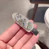 Presilha de Cabelo de Cristal de Alta Qualidade, Presilha de Franja de Acetato, Presilha Lateral, Piranha Pequena da Moda, Acessório de Cabelo, Presilha Bico de Pato Exquisita