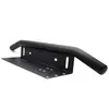 Suporte Universal para Placa de Licença de Para-choque Dianteiro Suporte de Montagem para Barra de Luz de Trabalho LED Bull Bar para Carro SUV Caminhão