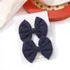 Lazo de tela floral fresca lindo pasador bordado para niños bebé versátil pasador para pelo suelto accesorio para el cabello 3556
