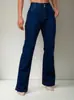 [Personalización de Jeans] Pantalones Rectos Sueltos de Pierna Ancha Transfronterizos Latinoamericanos Ropa de Denim Elástico de Algodón Europea y Americana Personalización