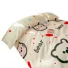 Juego de sábanas para cama de dormitorio para habitación individual, juego de tres piezas para estudiantes universitarios, juego completo de ropa de cama para literas, juego de seis piezas de edredones para viviendas de alquiler