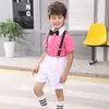 Macacão de performance infantil roupas de performance para meninos Roupa de pequeno apresentador roupas infantis para alunos do ensino fundamental e médio roupas de coral