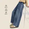 TUTU Elefantito Ropa Infantil Jeans para Niñas 2026 Nueva Colección Otoño Pantalones Rectos para Niños Mayores Pantalones Largos de Moda