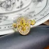 Anillo Abierto de Zirconia con Goteo de Aceite Esmaltado Serie Dorada Vintage Retro Lujo Ligero de Gama Alta para Mujer