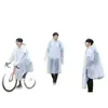 Capa de chuva para bicicleta elétrica, capa de chuva para veículo elétrico, capa de chuva espessa para chuva forte, poncho de chuva integrado de corpo inteiro para ciclismo
