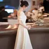 Vestido de Noche para Mujer 2026 Verano Nuevo Estilo, Adecuado para Uso Diario, Vestido de Fiesta para Socialités, Longitud Media para Registro de Matrimonio y Compromiso