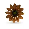 8 Cores Girassol Simulado Vintage Cabeça de Tecido Girassol Margarida DIY Acessórios de Cabelo Feitos à Mão Guirlanda Arte Floral