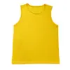 Chaleco transpirable de tela perforada para deportes al aire libre, ocio, running, fitness, secado rápido, corte holgado, 120g, con logo personalizado