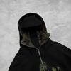 Amazon 2026 Outono e Inverno Moda Europeia e Americana Transfronteiriça Elemento Estrela Punk Camuflagem com Capuz Zíper Cardigan Moletom