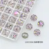 Cristal Dongzhou Diamante de Corte Rosa Milenario de Ocho Caras 8 mm Diamante Explosivo de Cristal K9 Imitación Circonio Joyería de Lujo Ligero Diamante para Uñas Joyería de Diamante