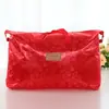 Bolsa de Almacenamiento para Colcha de Boda Bolsa de Empaque para Colcha de Algodón Feliz Dote de la Novia Bolso de Mano para Regalo Suministros Venta al por Mayor Coche de Boda