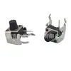 Interruptor táctil 6*6*4.3 Pulsación lateral soporte microinterruptor con soporte enchufe lateral interruptor táctil interruptor de botón