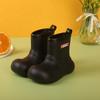 Botas de Chuva Infantis Ultraleves de Borracha e Plástico Modelo Novo 2024 para Crianças Pequenas e Mais Velhas, Botas de Chuva para Jardim de Infância, Sapatos de Água Antiderrapantes para Bebês, Atacado e Dropshipping