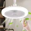 Luz de Ventilador de Techo LED de 10 Pulgadas Controlada por Control Remoto Adecuada para Dormitorio y Cocina