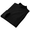 Chaqueta Cálida Transfronteriza para Hombre Versátil Ajustada Otoño e Invierno Chaqueta Base Sencilla Casual con Cuello Medio Alto Interior para Hombre