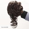 Peluca al por mayor de fábrica Banda para el cabello rizado Banda para el cabello con barba larga Cabello natural esponjoso Cabeza de bola Flor perezosa Accesorios para el cabello de capullo para mujer