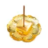 Queimador de incenso moderno simples criativo com plug de incenso, suporte de incenso ajustável, porta-incenso portátil de ágar-ágar e sândalo, pequenos ornamentos