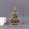 Latón Puro Ocho Santos Patronos Mahasthamaprapta Bodhisattva Buda Adornos Mahasamantabhadra Bronce Viejo Retro Adornos de Decoración para el Hogar