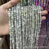 Cuentas de Vidrio con Piedras de Purpurina Sintética, Cuentas Sueltas de Imitación de Piedra Lunar Esmerilada, Cuentas Redondas de Piedra con Purpurina Brillante, Accesorios para Joyería DIY