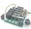 Controlador de Velocidad para Motor DC Bomba PWM Interruptor de Velocidad Continuo Reversible Tacómetro Digital 10-55v