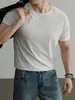 Hengyuanxiang Protección Solar 10A Antibacteriana Seda Helada Manga Corta Camiseta para Hombre 2026 Verano Nueva Cuello Redondo Anti-Arrugas Secado Rápido Camiseta para Hombre
