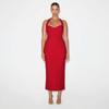 Comercio Exterior de Amazon Top Tubo Sexy de Cuello Halter Vestido de Moda Color Sólido Ceñido a la Cintura con Abertura Corte Ajustado Ropa para Mujer