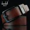 Novo Cinto de Couro com Fivela de Pino Vintage para Homens, Casual e Fashion, Estilo Popular, Direto do Fabricante, em Estoque